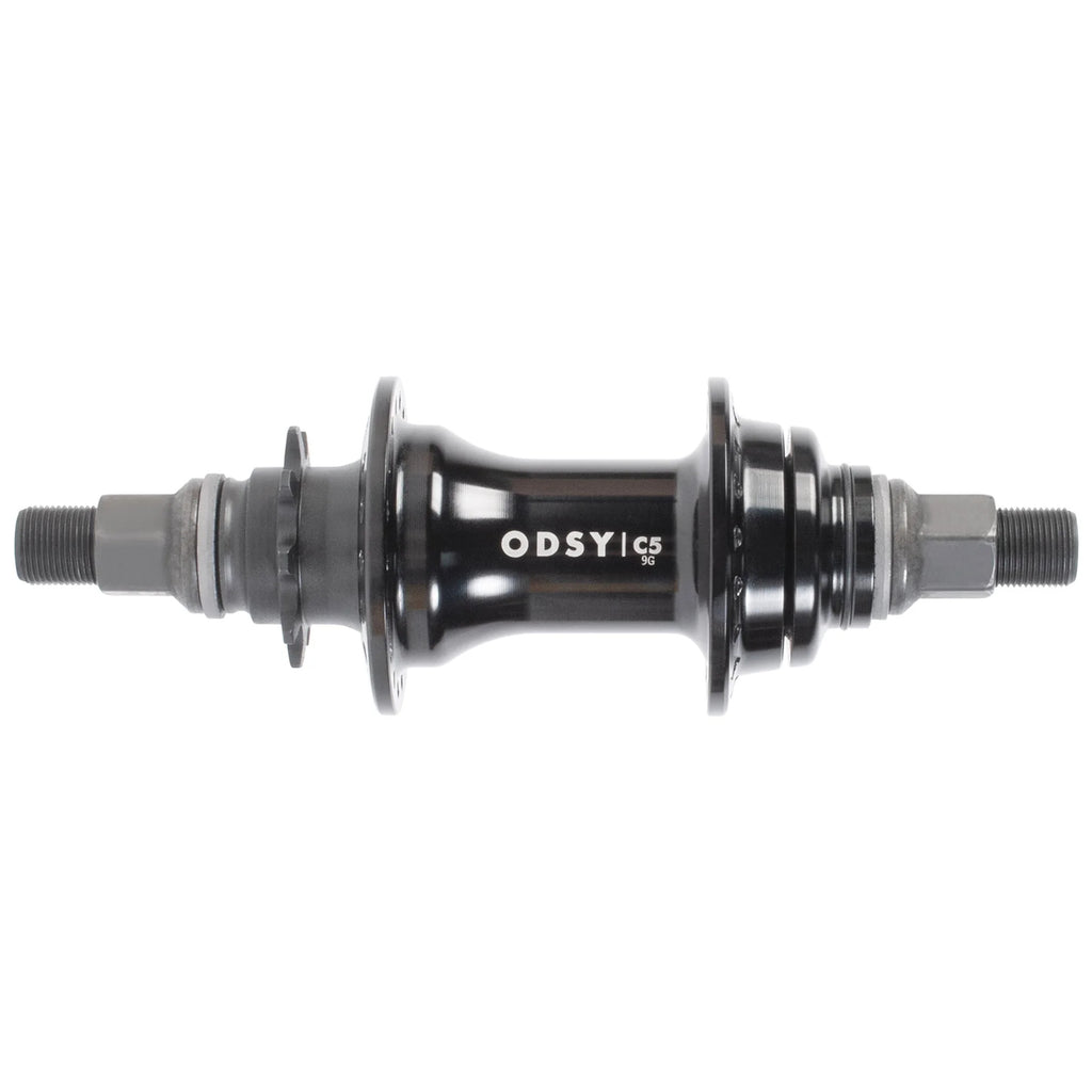 ODYSSEY BMX C5 Cassette Rear Hub (Black)