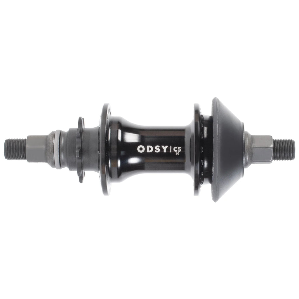ODYSSEY BMX C5 Cassette Rear Hub (Black)