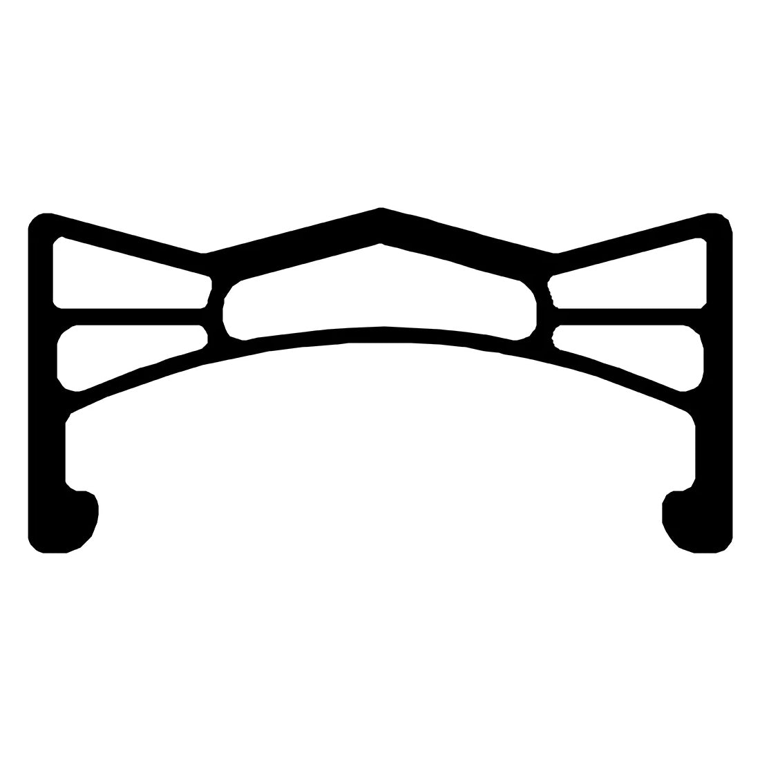 ODYSSEY BMX Hazard Lite Rim (Black)