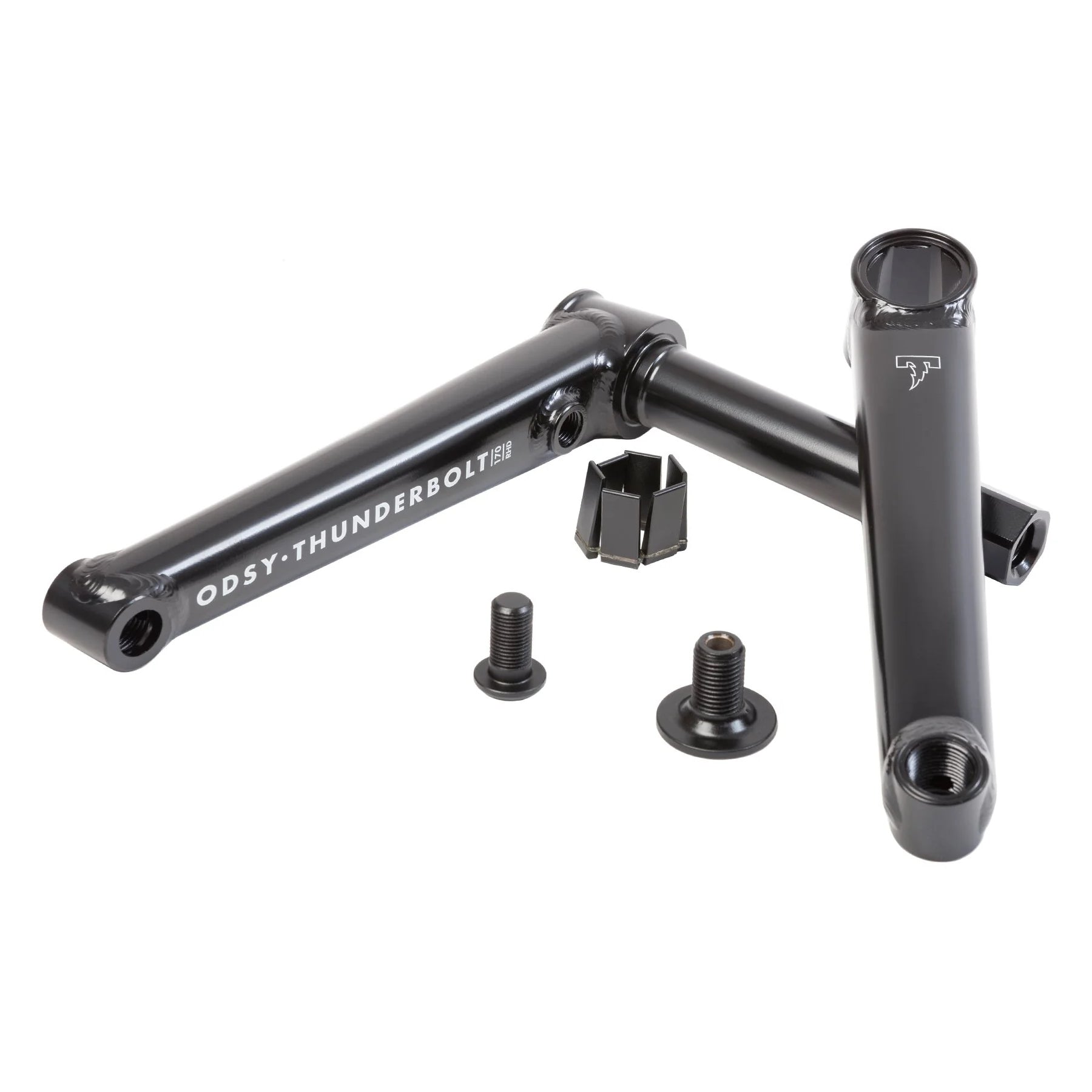 ODYSSEY BMX Thunderbolt Cranks (Black) RHD