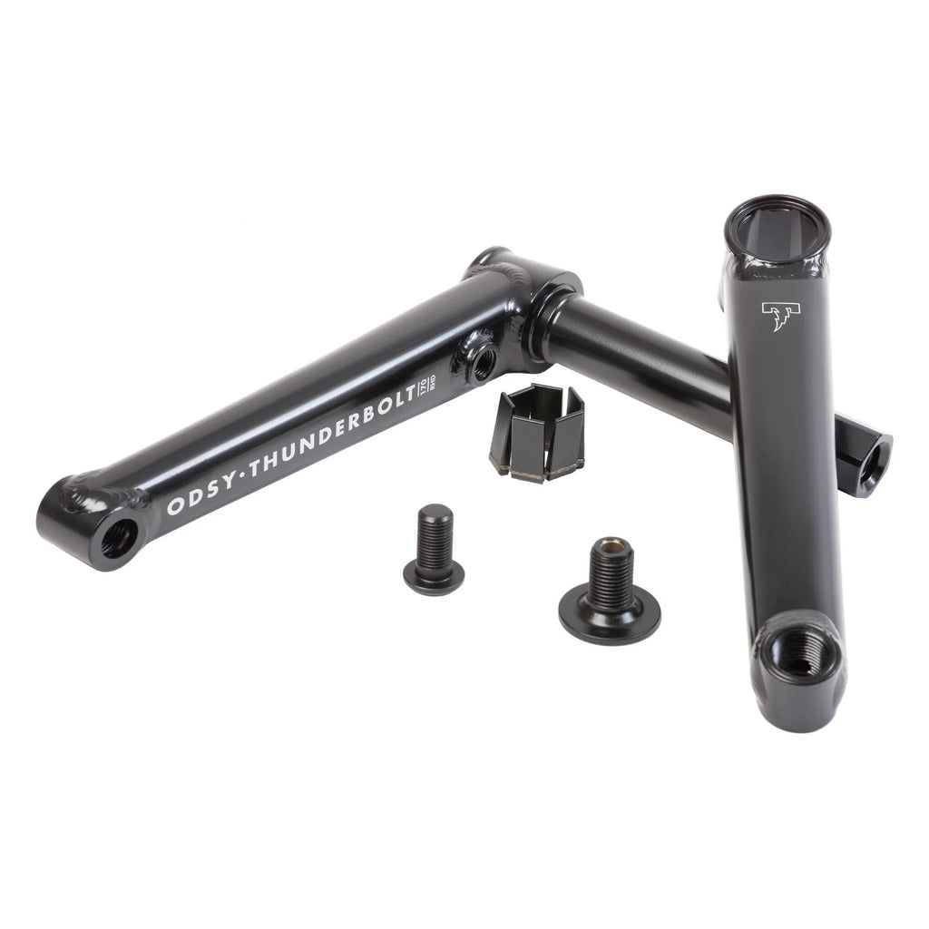 ODYSSEY BMX Thunderbolt Cranks (Black) RHD