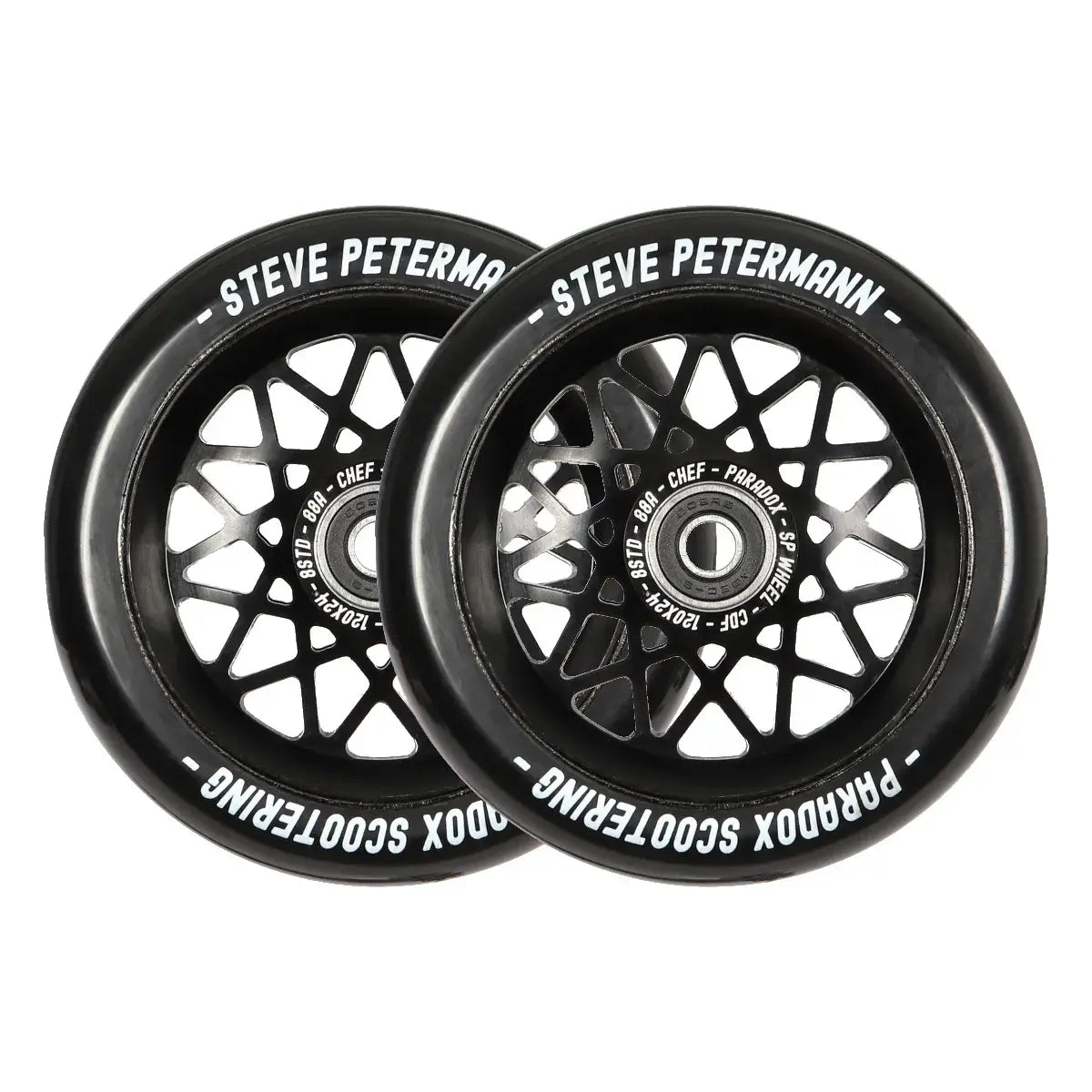 PARADOX Steve Petermann Signature Pro Scooter Wheels (შავი)