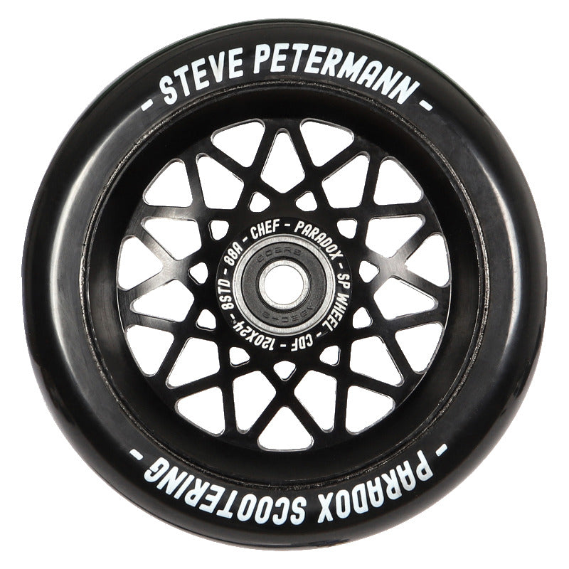 PARADOX Steve Petermann Signature Pro Scooter Wheels 120mm (Black)