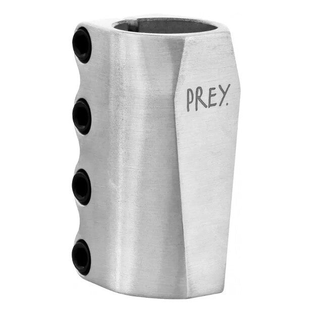 PREY Coffin SCS Standard Pro Scooter Clamp (Silver)