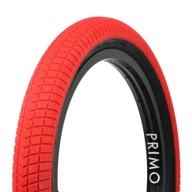 PRIMO BMX V-Monster Tire (Red/Black) 2.4"