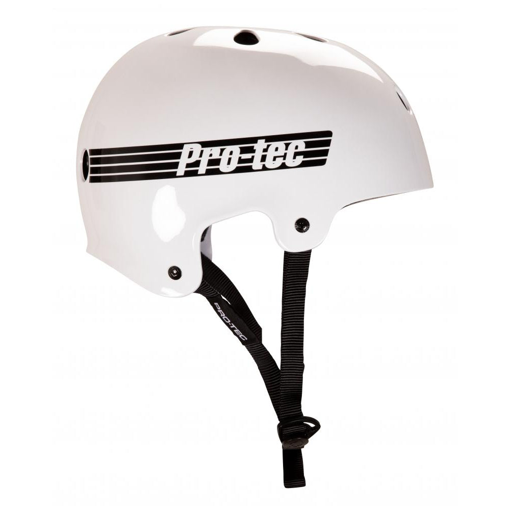 PRO-TEC Old School Certified Helmet (Gloss White)