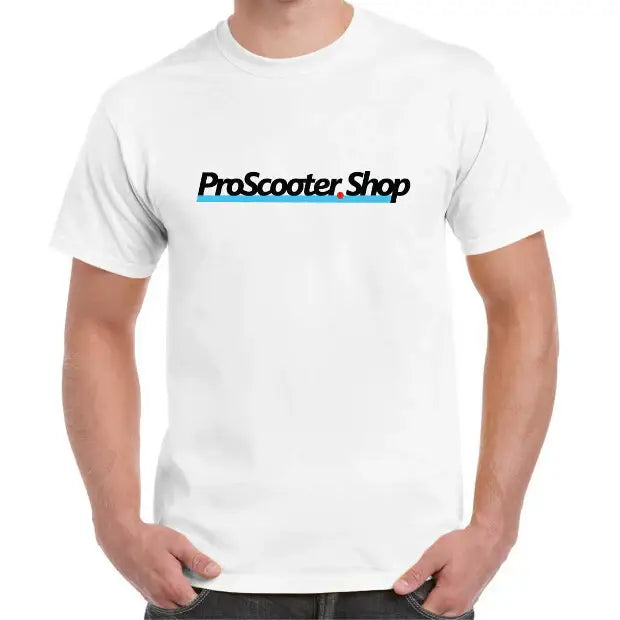 PROSCOOTER.SHOP Logo T-Shirt (White)
