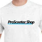 PROSCOOTER.SHOP Logo T-Shirt (White) - Tbilisi, ProScooter.Shop
