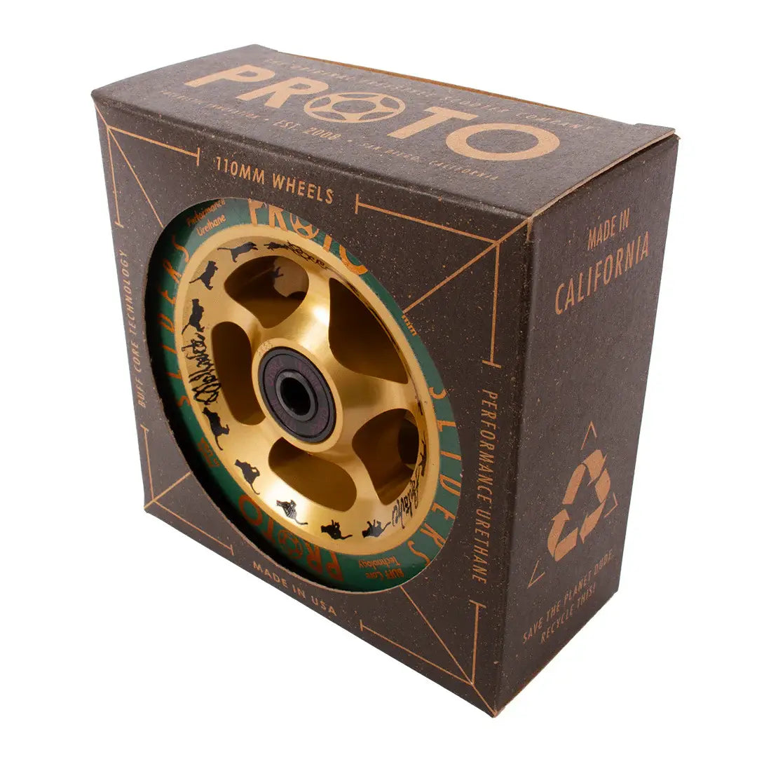 PROTO Black Cat Sliders Pro Scooter Wheels (Antonin Mollard Signature)