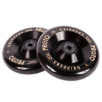 PROTO Classic Full Core Grippers Pro Scooter Wheels (Black on Black) - Tbilisi, ProScooter.Shop