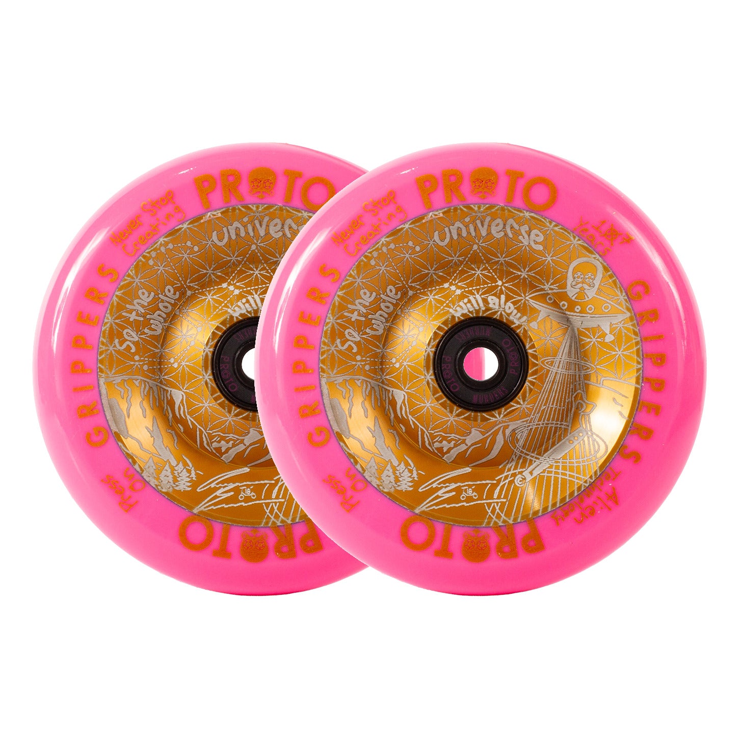 PROTO Moon Child Grippers Pro Scooter Wheels (Andrew Broussard Signature)