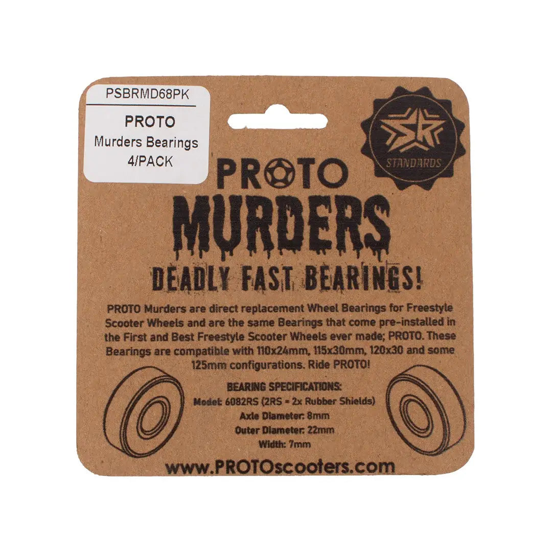 PROTO Murders Pro Scooter Bearings