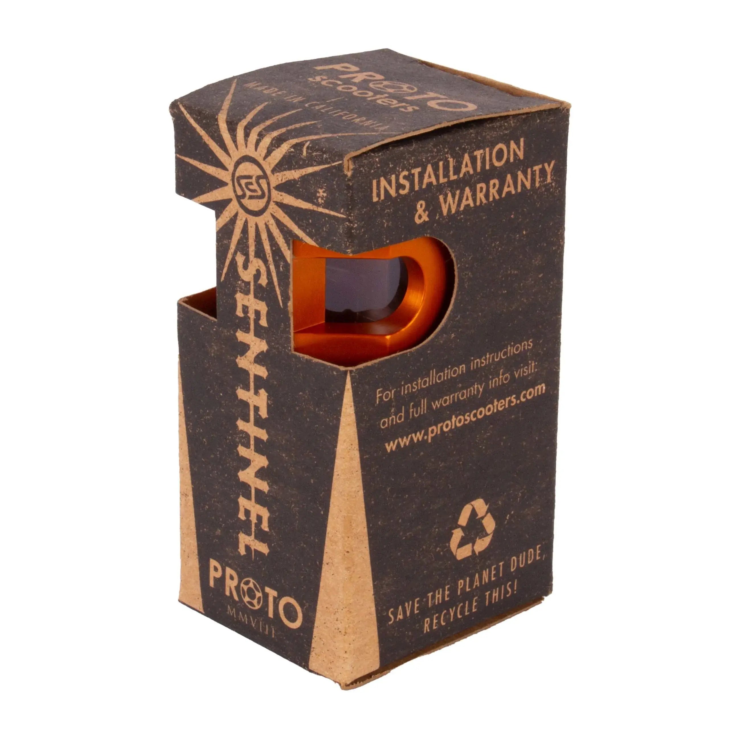 PROTO 3.5" Sentinel SCS (Orange) - Tbilisi, ProScooter.Shop