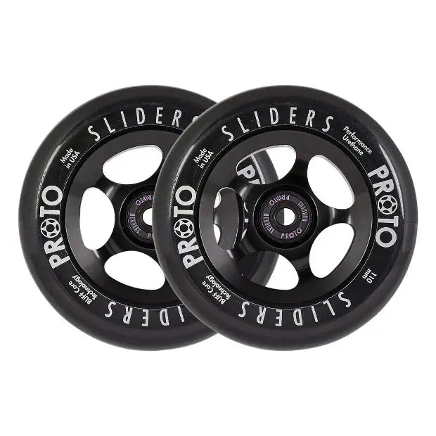 PROTO Classic Sliders Pro Scooter Wheels (Black on Black)