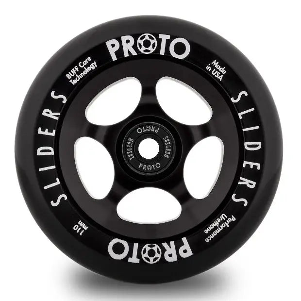 PROTO Classic Sliders Pro Scooter Wheels (Black on Black)