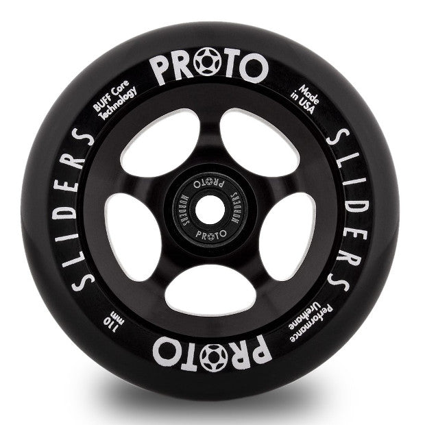 PROTO Classic Sliders Pro Scooter Wheels (Black on Black)