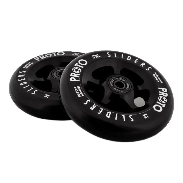 PROTO Classic Sliders Pro Scooter Wheels (Black on Black)