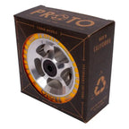PROTO StarBright Sliders Pro Scooter Wheels (Neon Orange on Raw) - Tbilisi, ProScooter.Shop