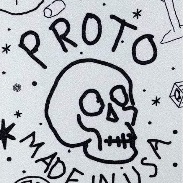 PROTO Zuaso SD Pro Scooter Griptape (White)