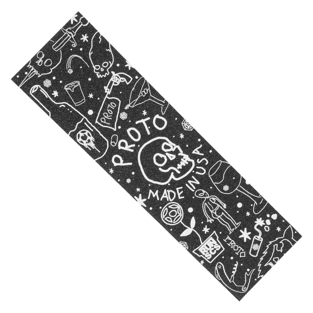 PROTO Zuaso HD Pro Scooter Griptape (Black)