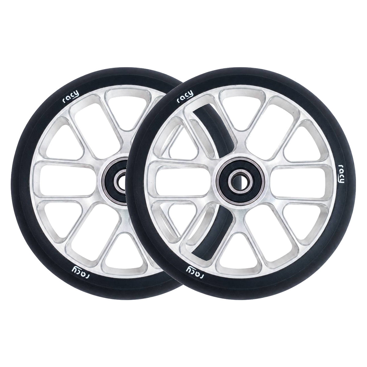 RACY 888 Pro Scooter Wheels (Silver) - Tbilisi, ProScooter.Shop