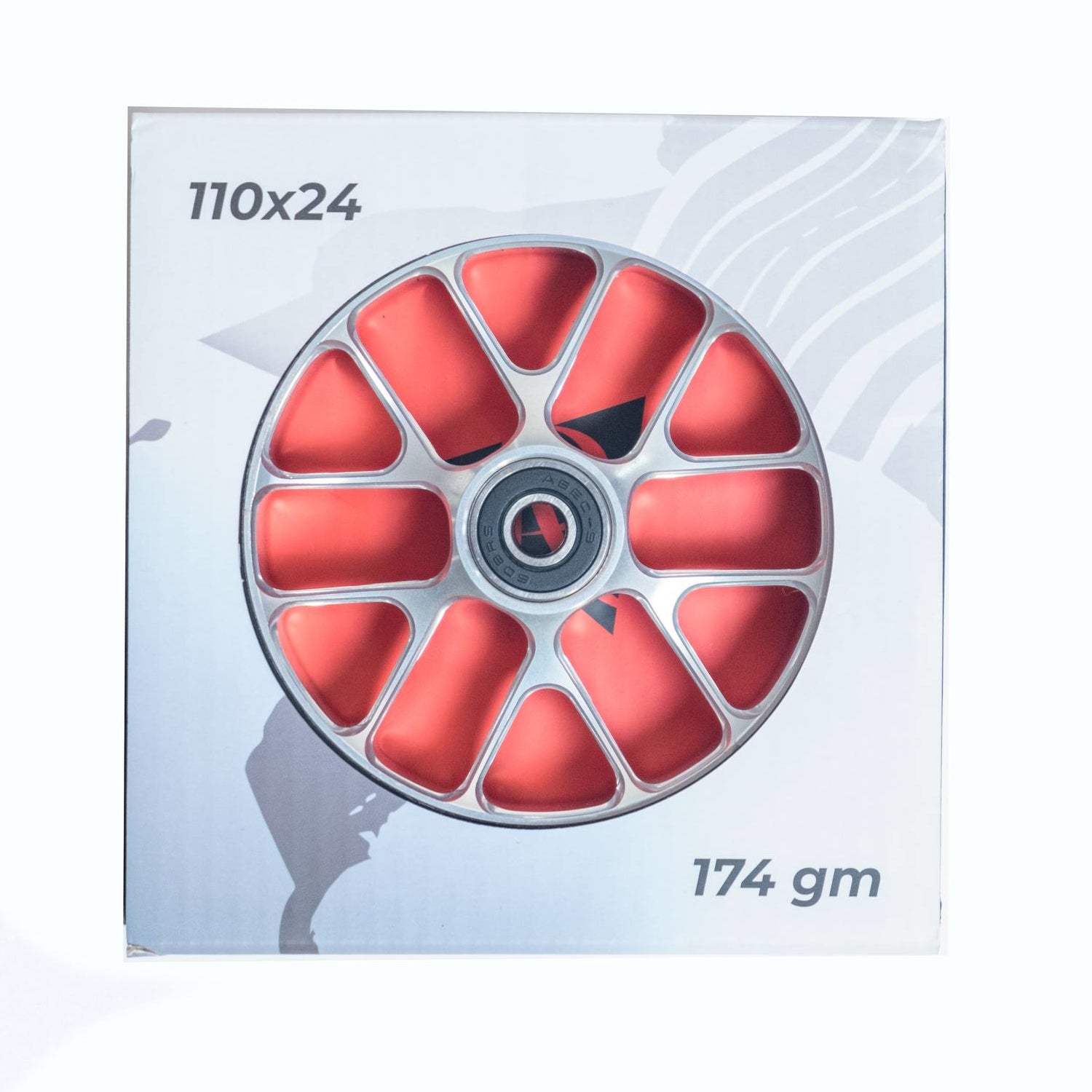 RACY 888 Pro Scooter Wheels (Silver)
