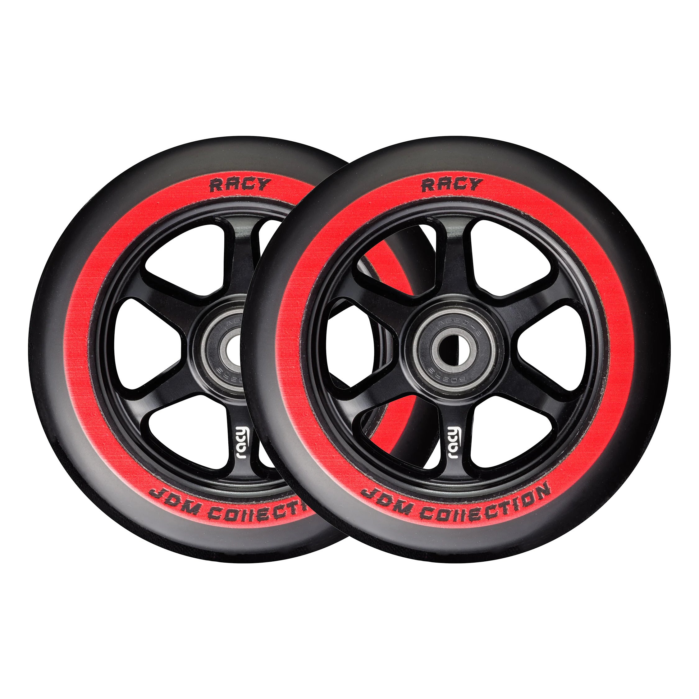 RACY JDM Pro სკუტერის დისკები (შავი)