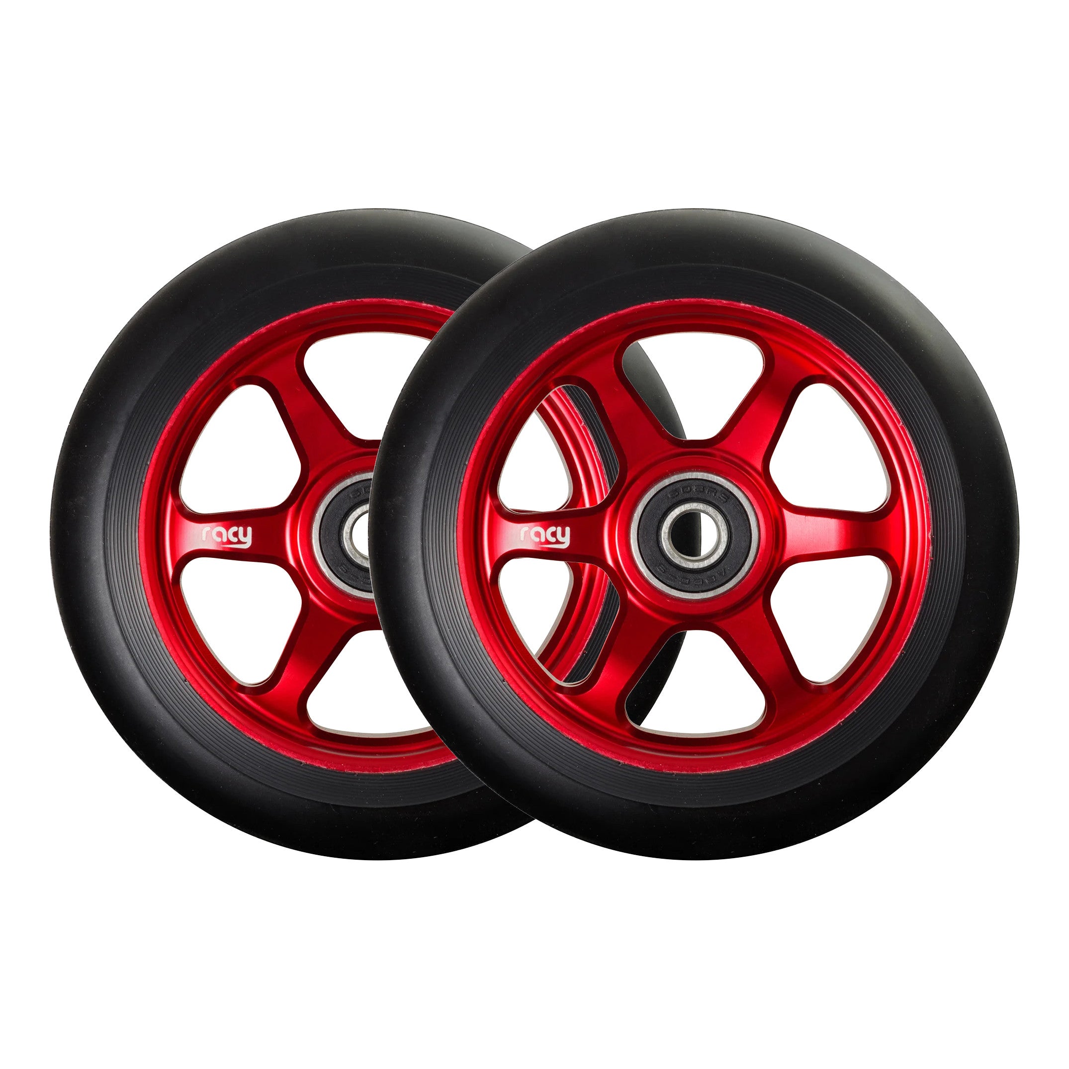 RACY JDM Pro Scooter Wheels (Red)