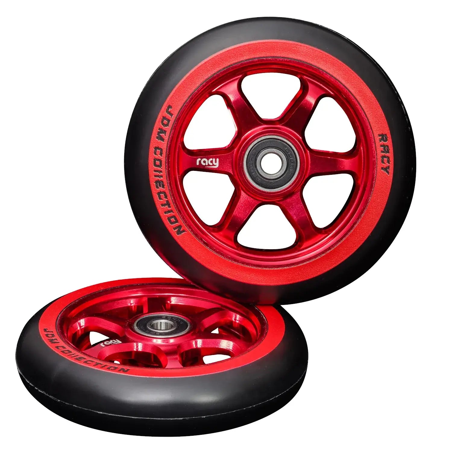 RACY JDM Pro სკუტერის დისკები (წითელი)