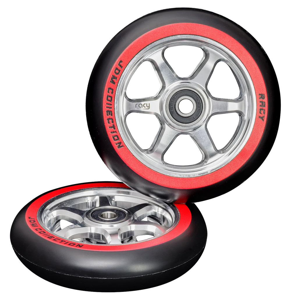 Колеса для скутера RACY JDM Pro (серебристые)