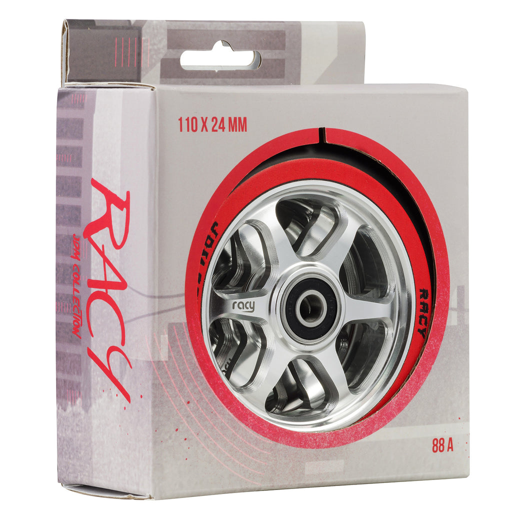 Колеса для скутера RACY JDM Pro (серебристые)