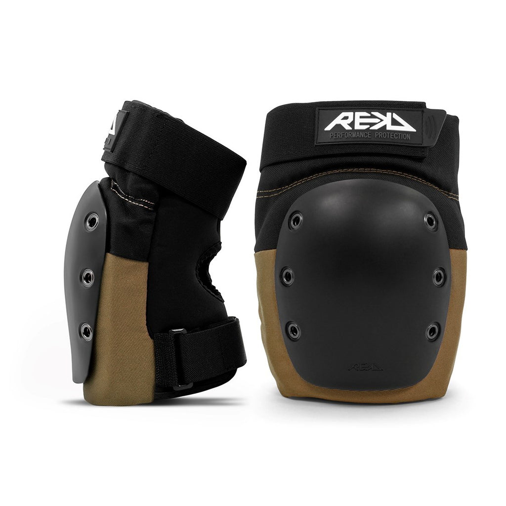 REKD Ramp Knee Pads (Black/Khaki)