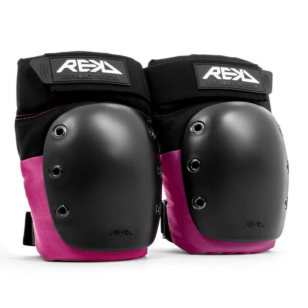 REKD Ramp Knee Pads (Black/Pink)