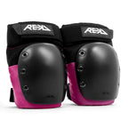 REKD Ramp Knee Pads (Black/Pink) - Tbilisi, ProScooter.Shop