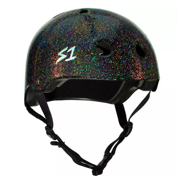 S-ONE Lifer Helmet (Black Gloss Glitter)