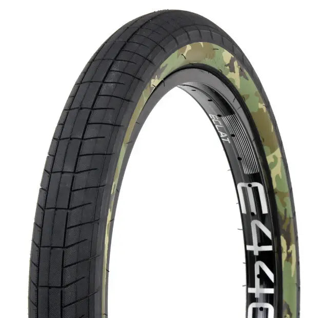 SALTPLUS BMX Sting Tire (Black/Camo) 2.4"