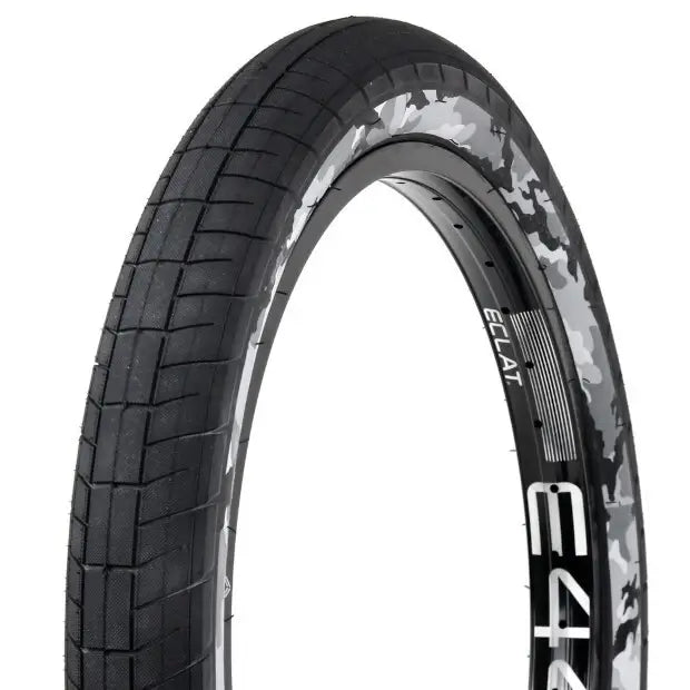 SALTPLUS BMX Sting Tire (Black/Snow) 2.4"