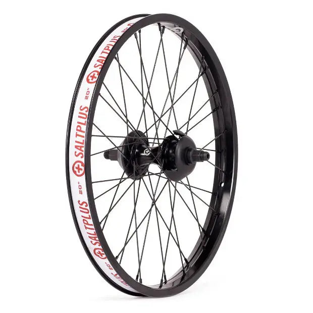 SALTPLUS BMX Summit Cassette Rear Wheel (Black)