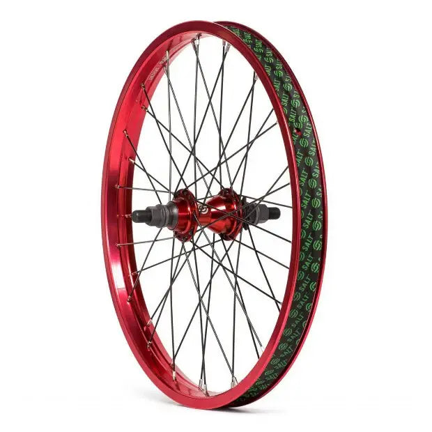 SALT BMX Everest Cassette Rear Wheel (Red)
