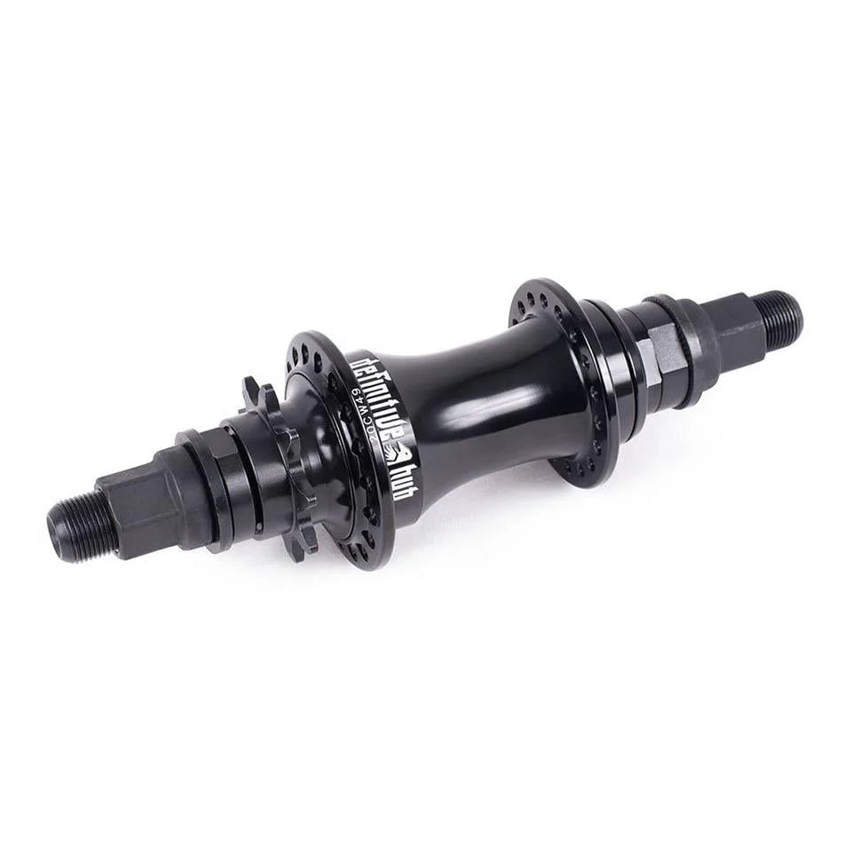 SHADOW BMX Definitive Cassette Rear Hub (Black)