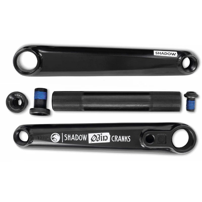 SHADOW BMX Odin Cranks (Black)