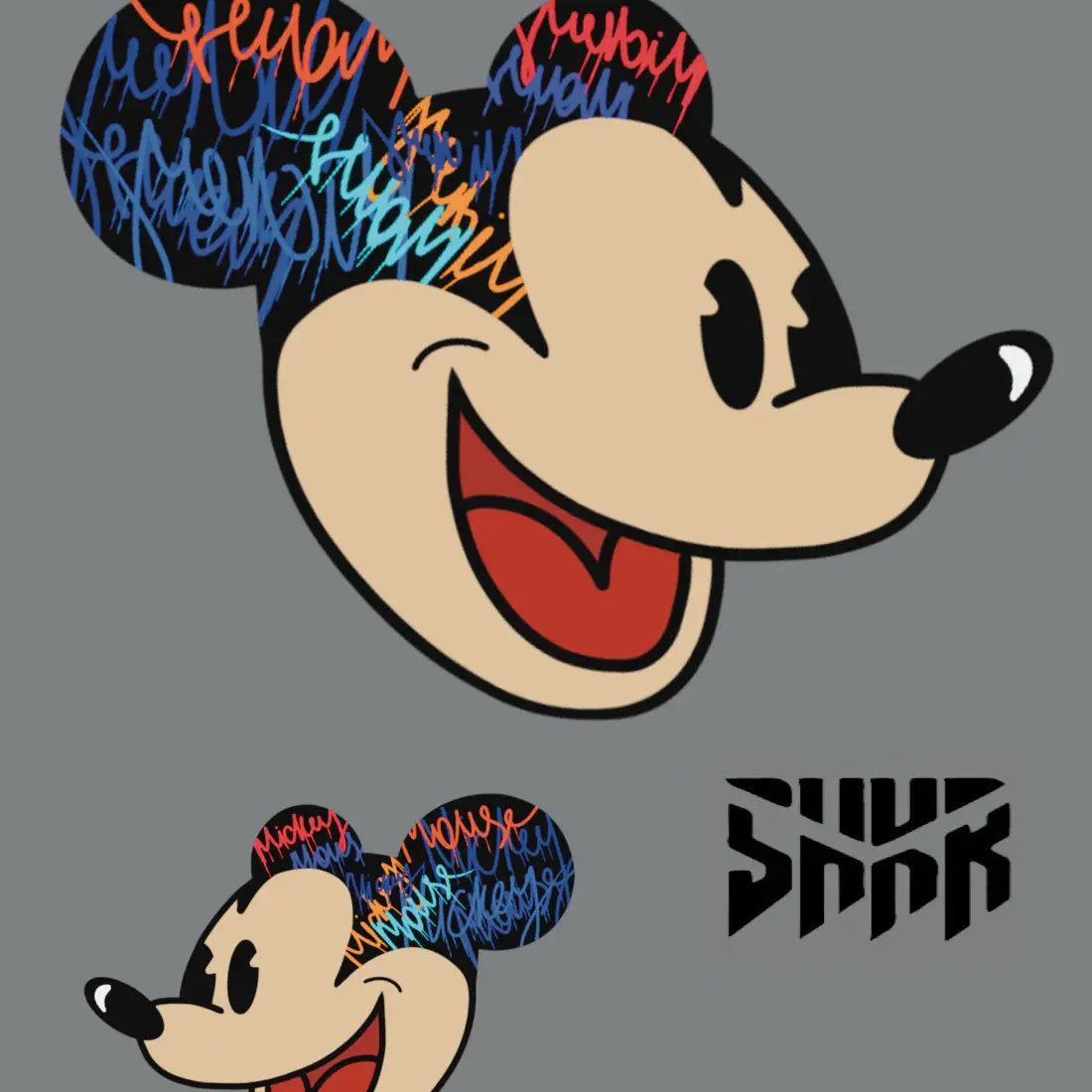 SHKR PROD. Mickey Pro Scooter Griptape - Tbilisi, ProScooter.Shop