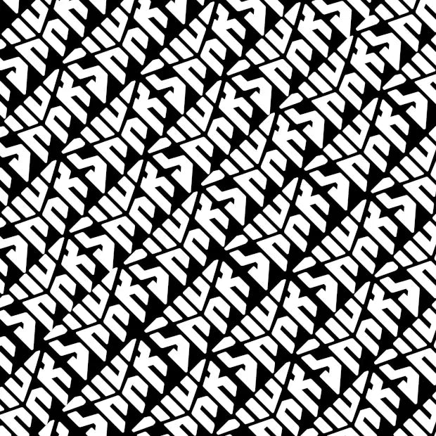 SHKR PROD. Pattern Pro Scooter Griptape (Black/White) - Tbilisi, ProScooter.Shop