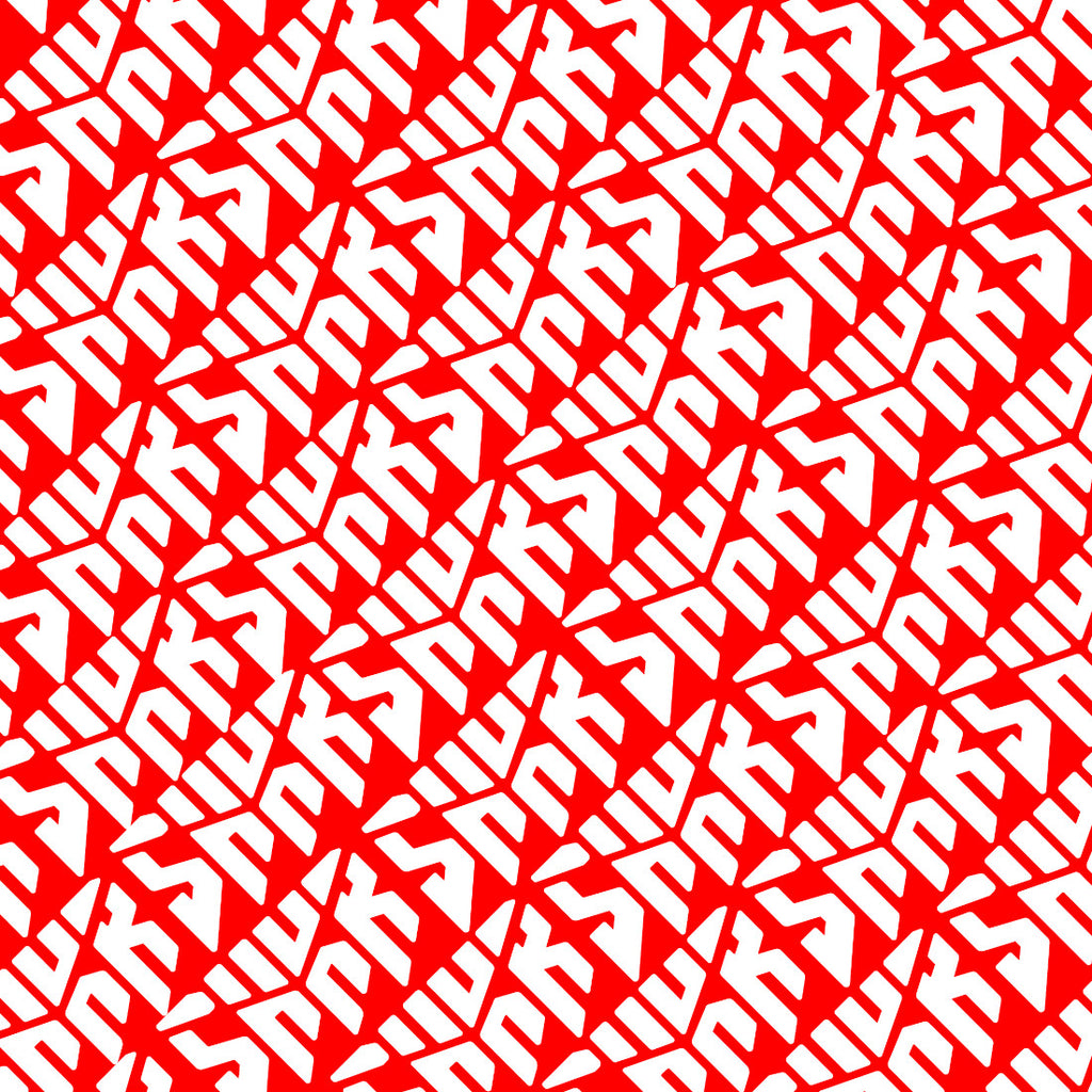 SHKR PROD. Pattern Pro Scooter Griptape (Red)