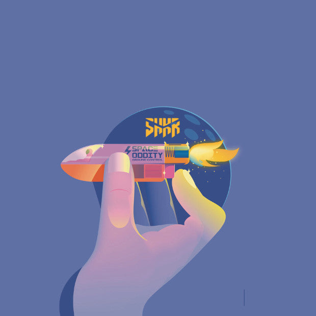 SHKR PROD. Spaceship Pro Scooter Griptape