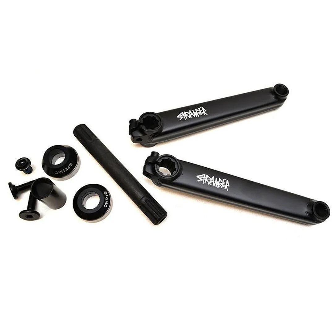 STRANGER BMX Level Cranks (Black) RHD