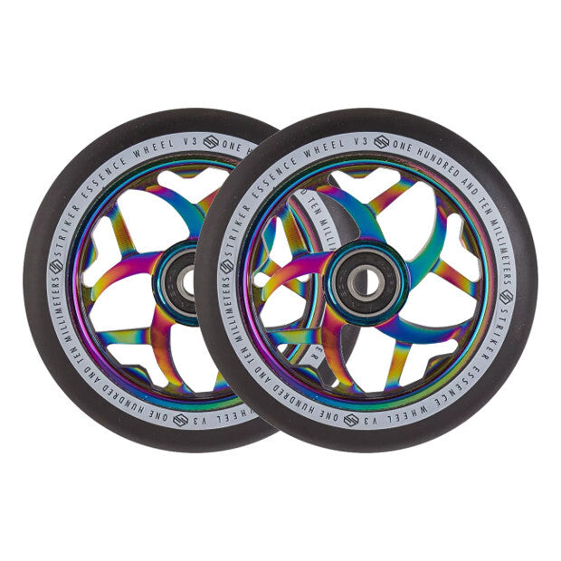 STRIKER Essence V3 110mm Pro Scooter Wheels (Rainbow)