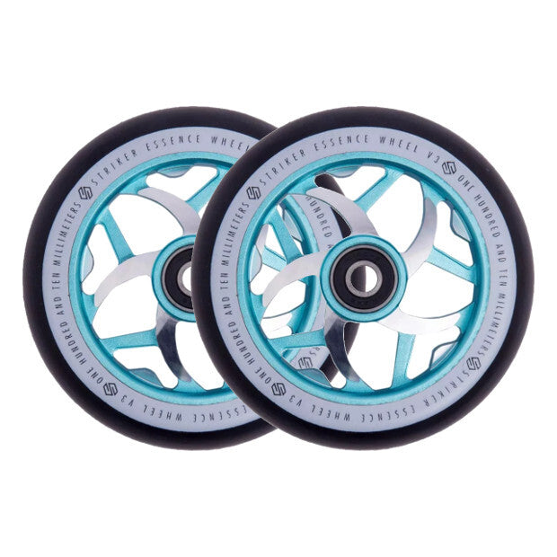 STRIKER Essence V3 110mm Pro Scooter Wheels (Teal)