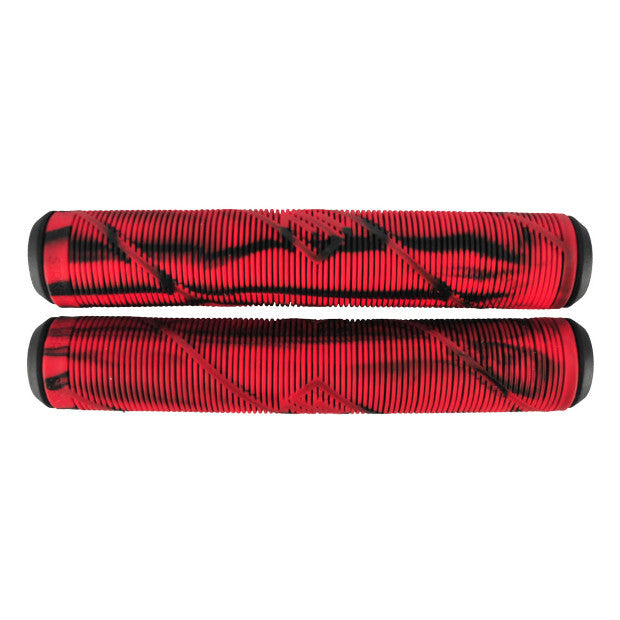 STRIKER Logo Pro Scooter Grips (Black/Red)
