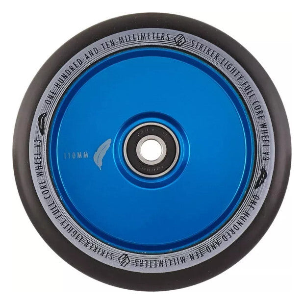 STRIKER Lighty Fullcore V3 110mm Pro Scooter Wheels (Blue)